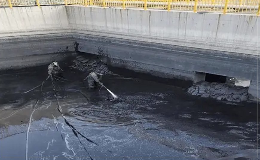 西市污水池抽污案例